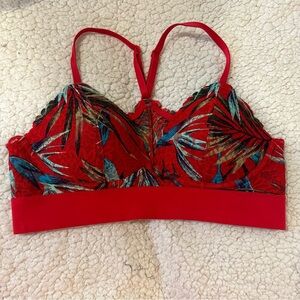 victoria’s secret pink tropical lace bra size medium